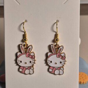 Sanrio Hello Kitty Cute Earrings Kawaii Accessories